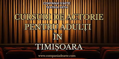 Un nou curs de actorie pentru adulți. Dezvoltare personală prin teatru