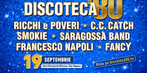 DISCOTECA ‘80 CLUJ 2026