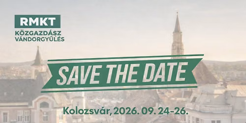 35. Közgazdász Vándorgyűlés - Kolozsvár