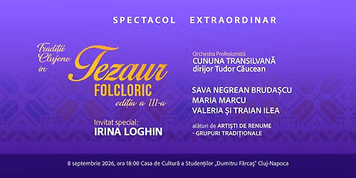 TRADIȚII CLUJENE ÎN TEZAUR FOLCLORIC - Spectacol extraordinar de folclor
