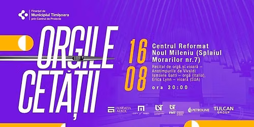 Recital de orgă și vioară / Anotimpurile de Antonio Vivaldi