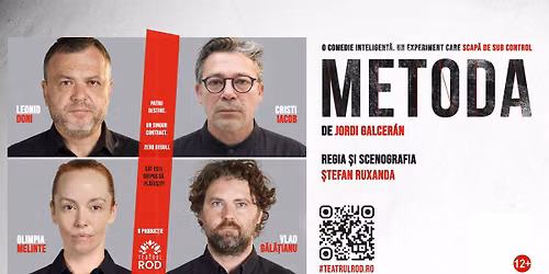 Metoda - de Jordi Galceran - PREMIERĂ la Bucuresti