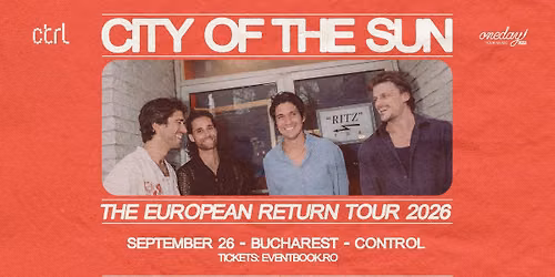 City of the Sun (USA) | Live at Control | 26.09