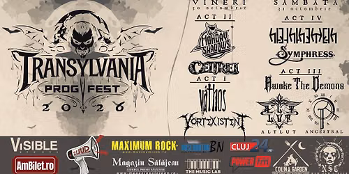 TRANSYLVANIA PROGFEST 2026 — First Edition