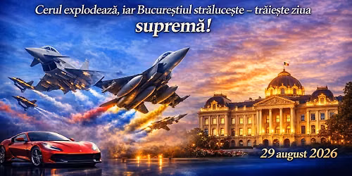 👑 O zi cât 3 vacanțe: show aerian, regalitate și supercaruri!