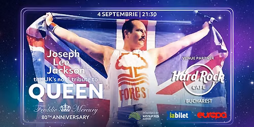 👑 „Freddie Mercury 80th Anniversary” – O seară legendară dedicată muzicii Queen la Hard Rock Cafe