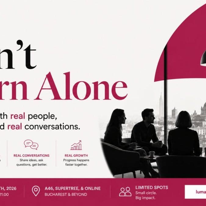 Stop Learning AI Alone