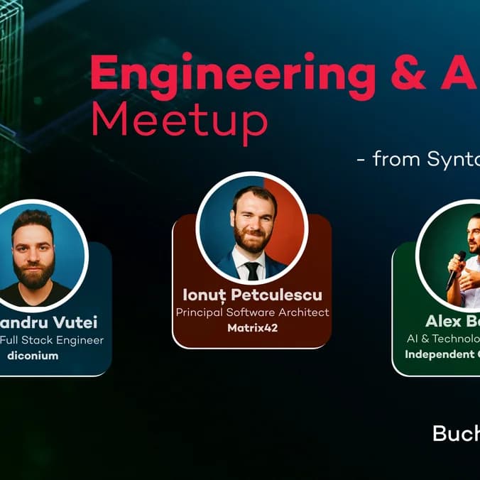 Engineering & AI Meetup: Beyond the Hype: Building with AI