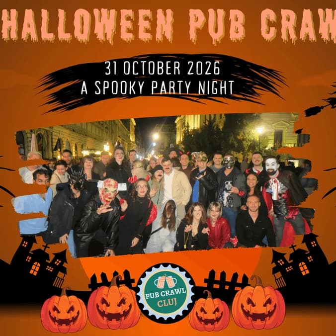 Spooky Pub Crawl in Cluj-Napoca - Halloween 2026 edition