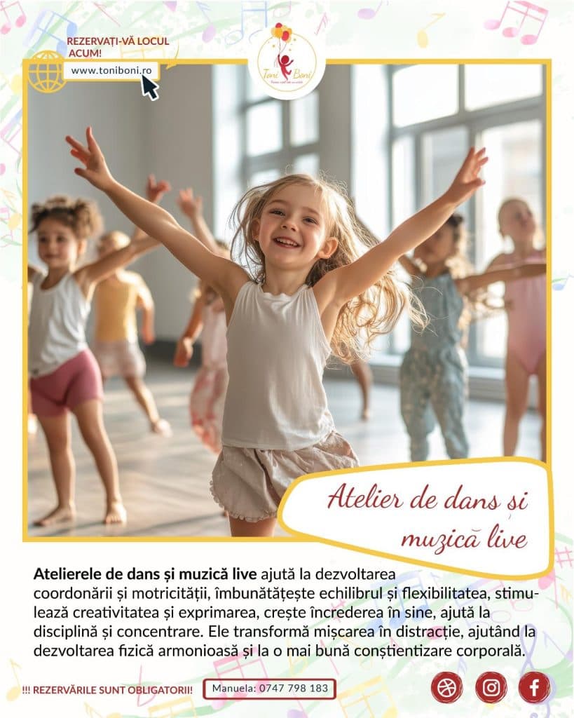 Atelier de dans și muzică live