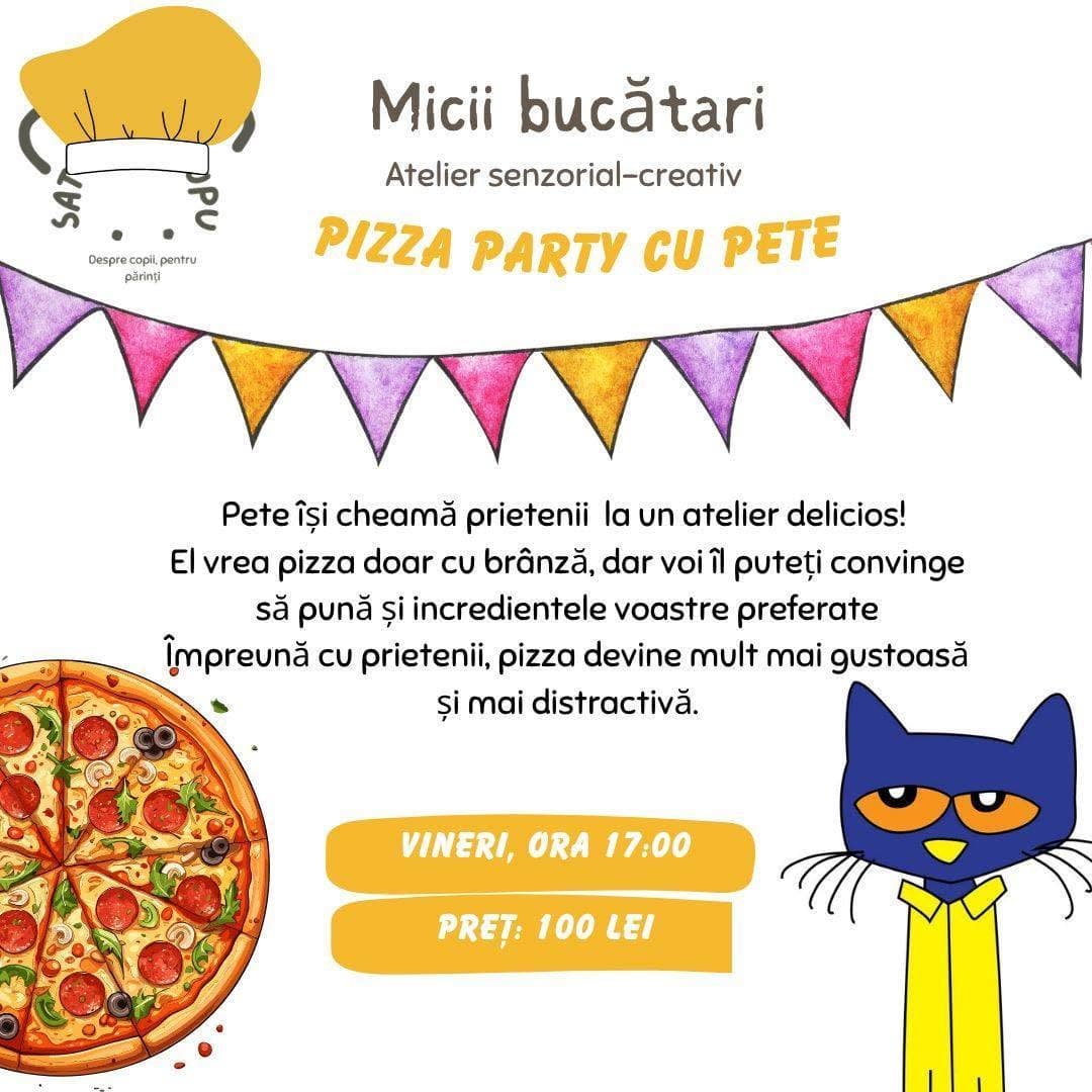 Micii bucătari: Pizza Party cu Pete