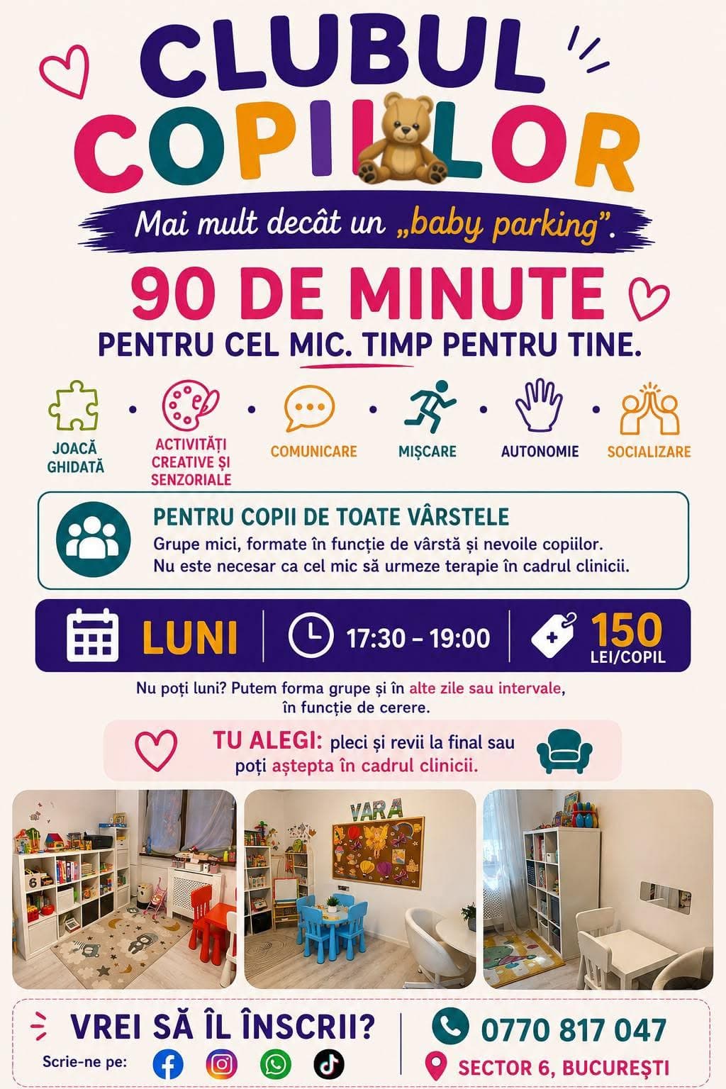 Clubul copiilor – Baby parking