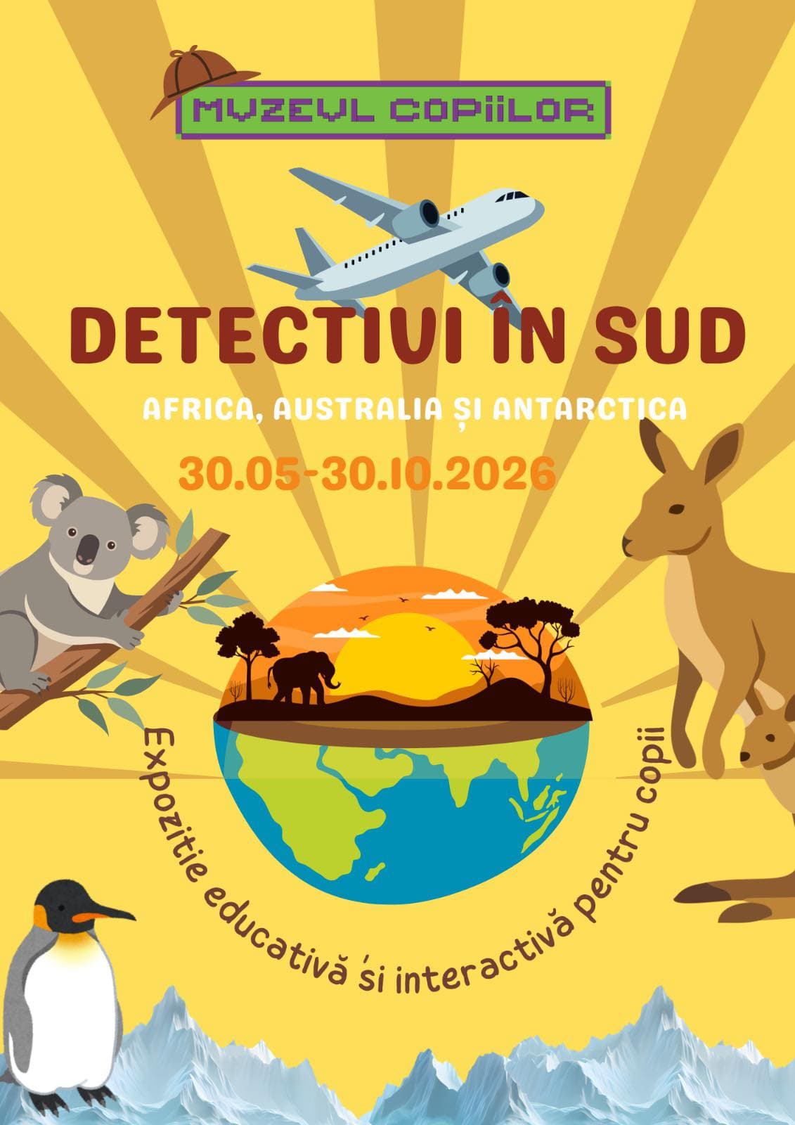 Detectivi în Sud: Africa, Australia și Antarctica