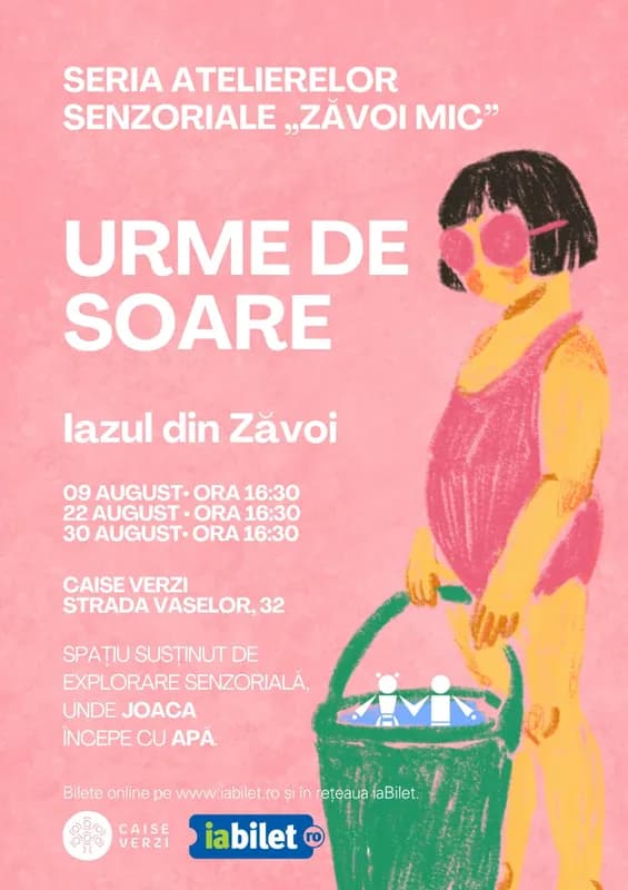 Urme de Soare – Seria Atelierelor Senzoriale „Zăvoi Mic”
