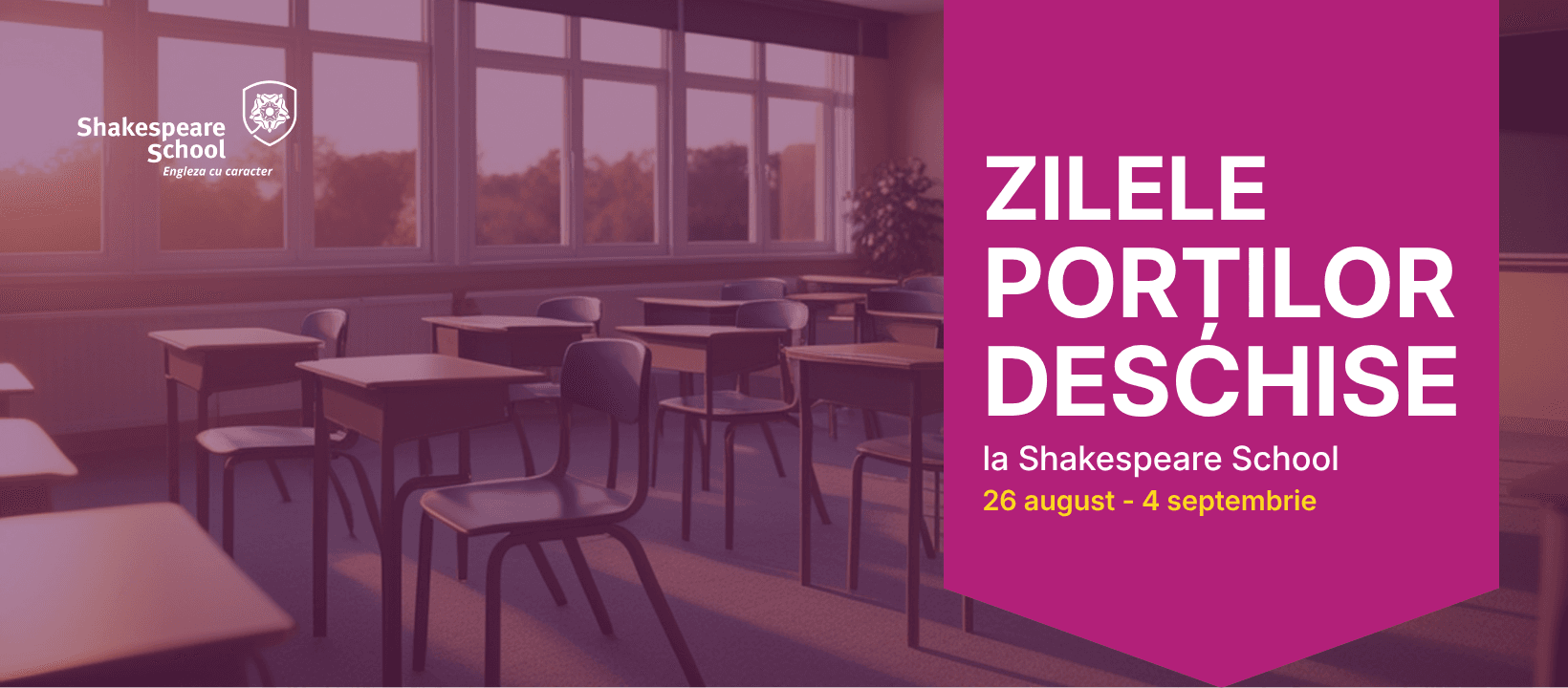 Zilele Porților Deschise: Atelier interactiv de limba engleză (5-8 ani)