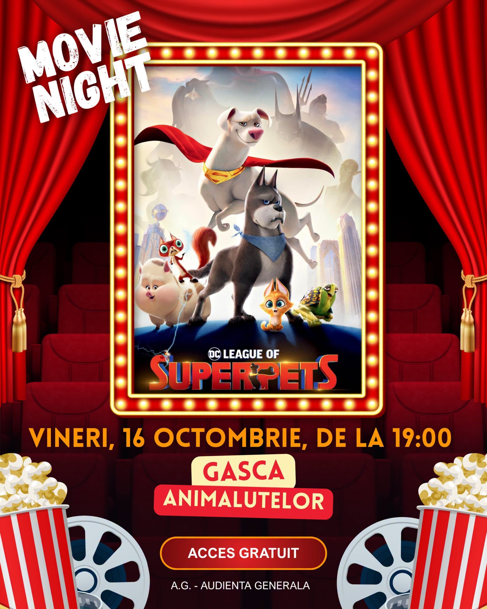 Film în aer liber: League of Super-Pets