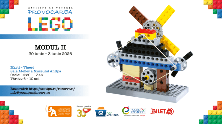 Ateliere de vacanță Provocarea Lego