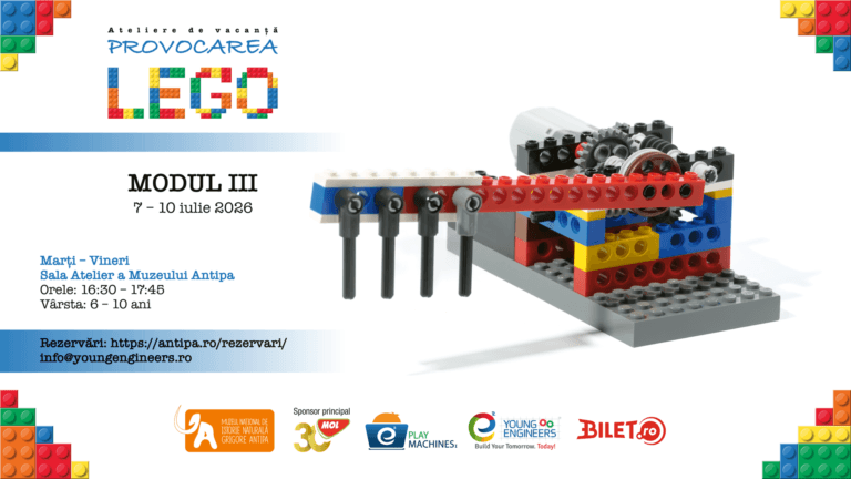 Ateliere de vacanță Provocarea Lego