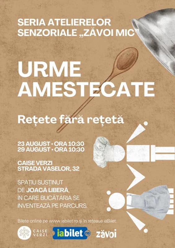 Urme Amestecate – Seria Atelierelor Senzoriale „Zăvoi Mic”