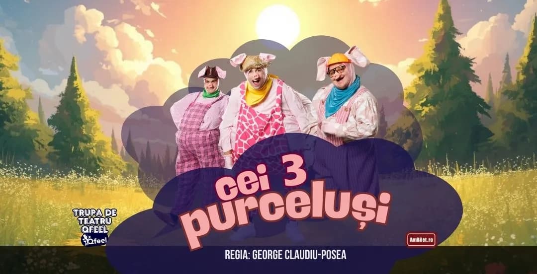 Cei 3 purceluși – by Qfeel