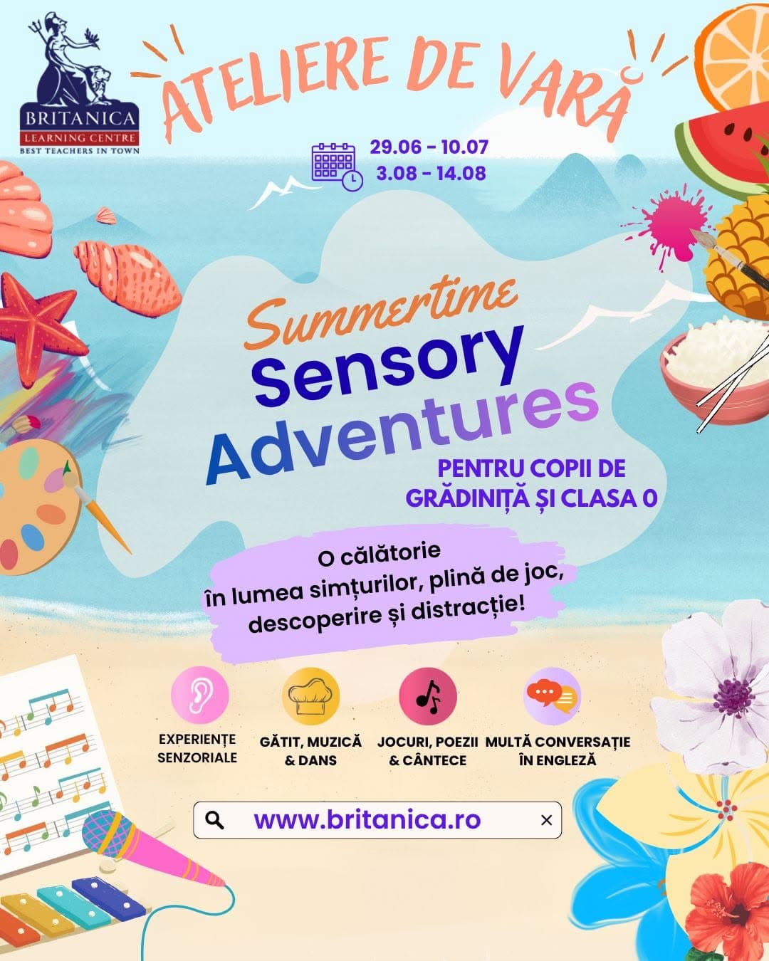 Summertime Sensory Adventures