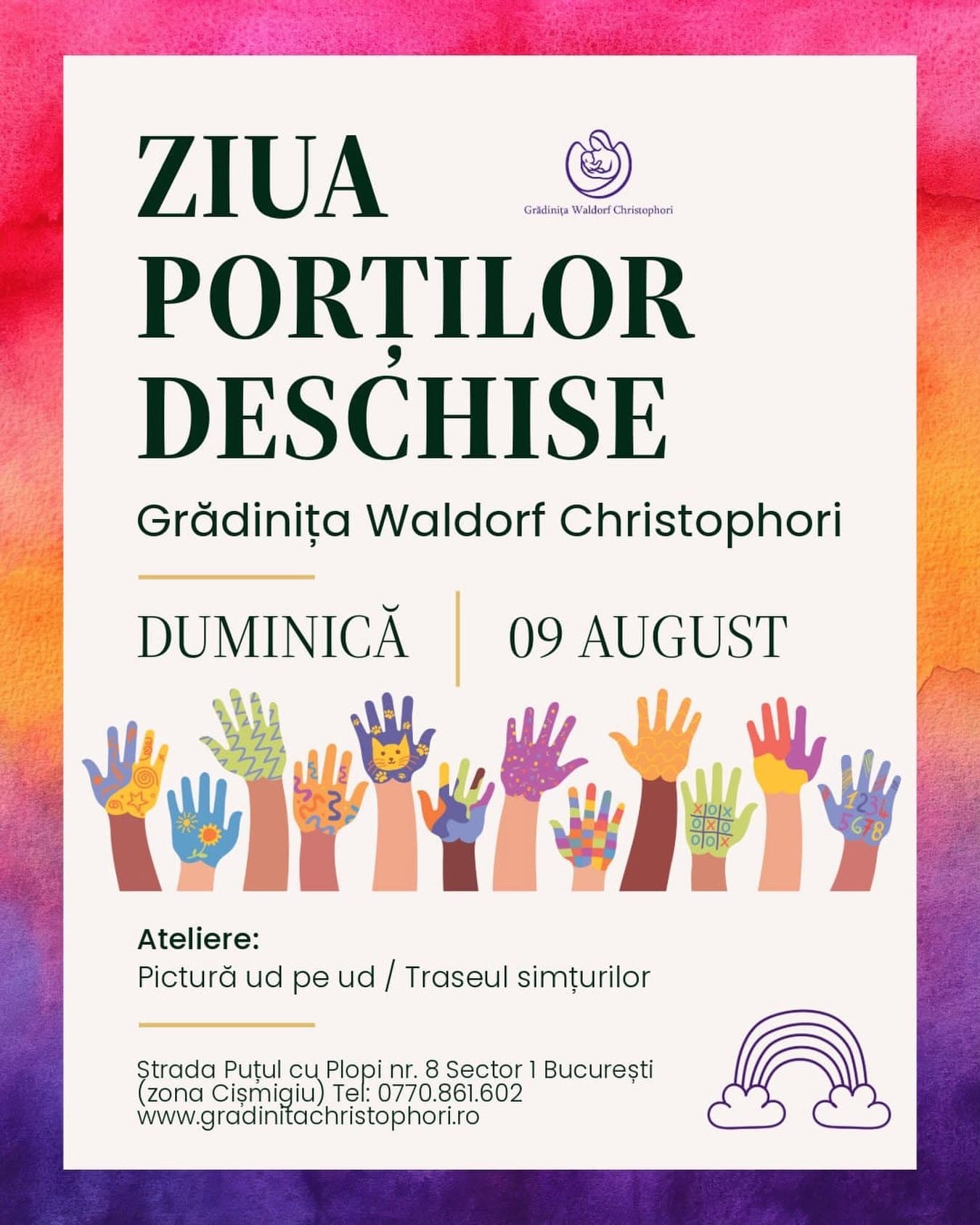 Ziua porților deschise la Grădinița Waldorf Christophori
