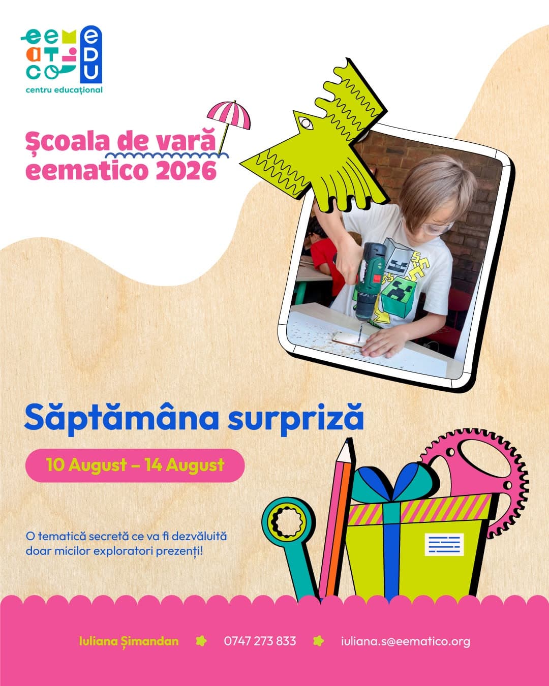 Școala de vară eematico: Săptămâna surpriză