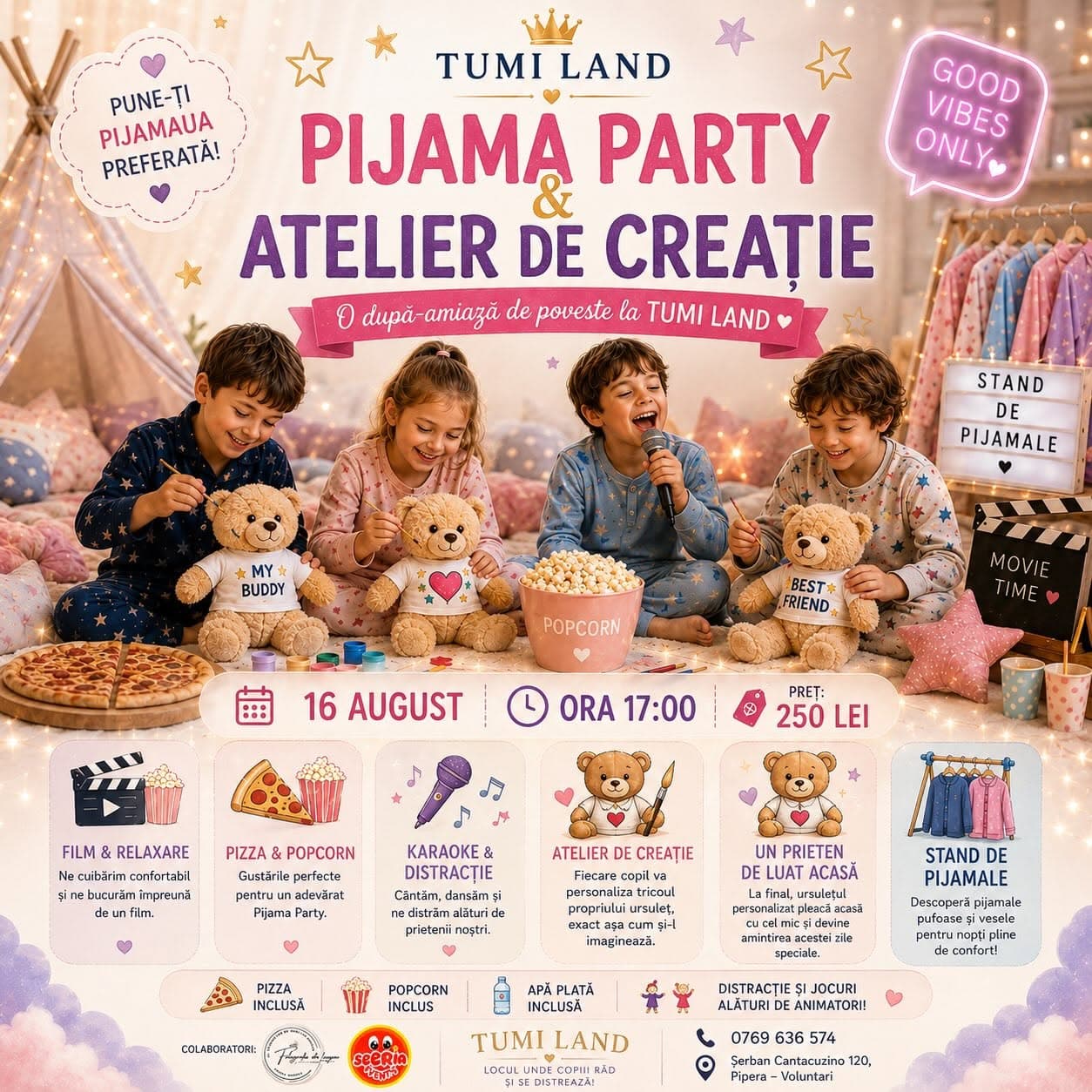 Pijama Party & Atelier de creație