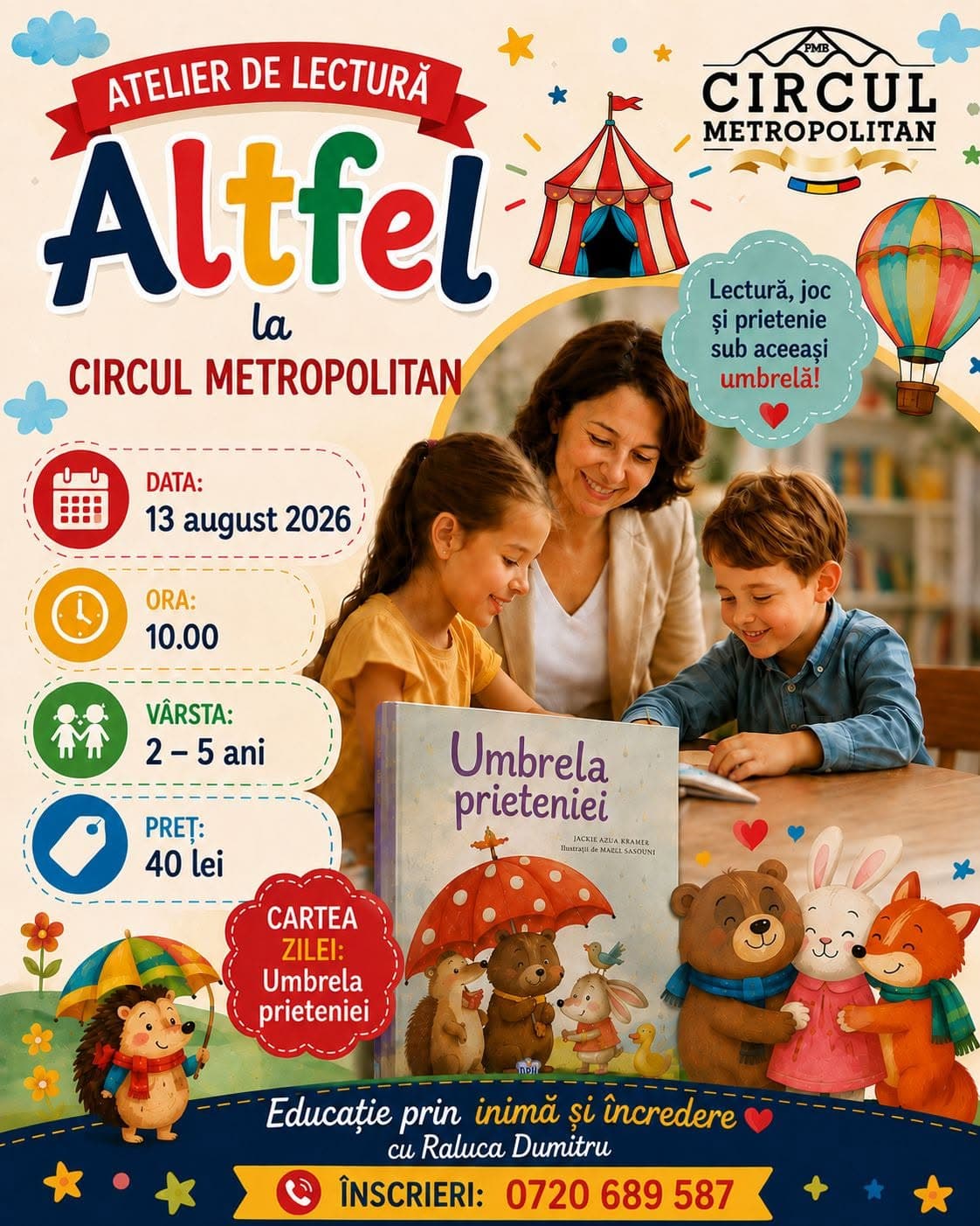 Atelier de lectură altfel