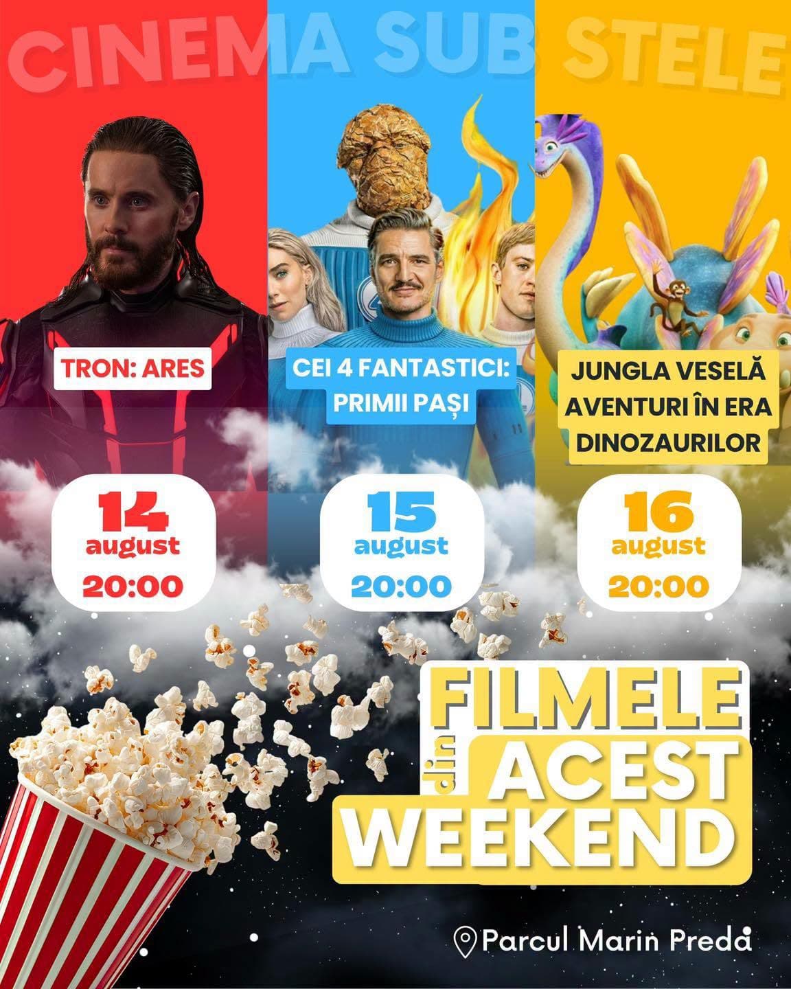 Cinema sub Stele – Jungla veselă: aventuri în era dinozaurilor