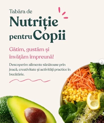 Urban Camp for Teens – Nutriție, public speaking și stil personal