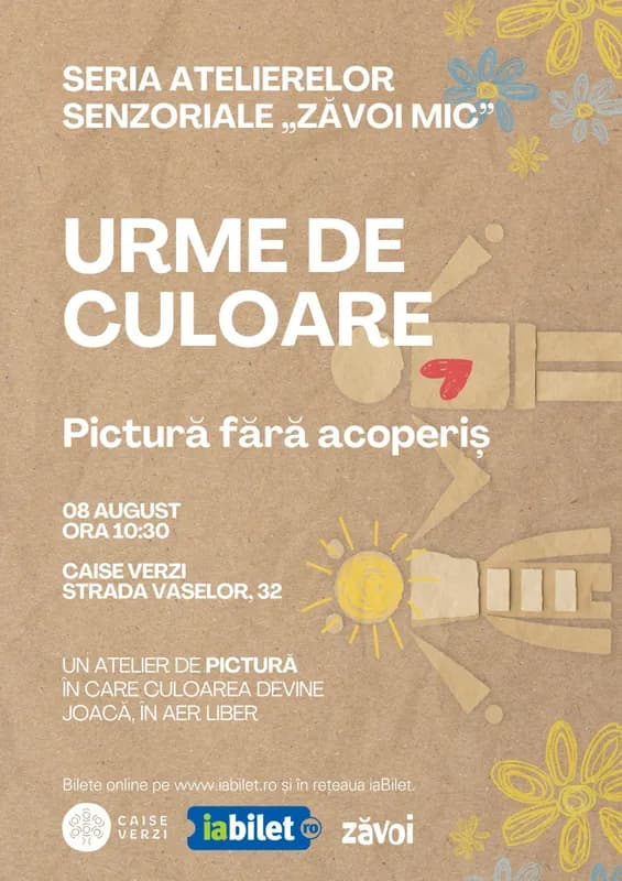 Urme de Culoare – Seria Atelierelor Senzoriale „Zăvoi Mic”