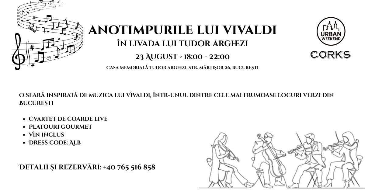 Anotimpurile lui Vivaldi în Livada lui Arghezi