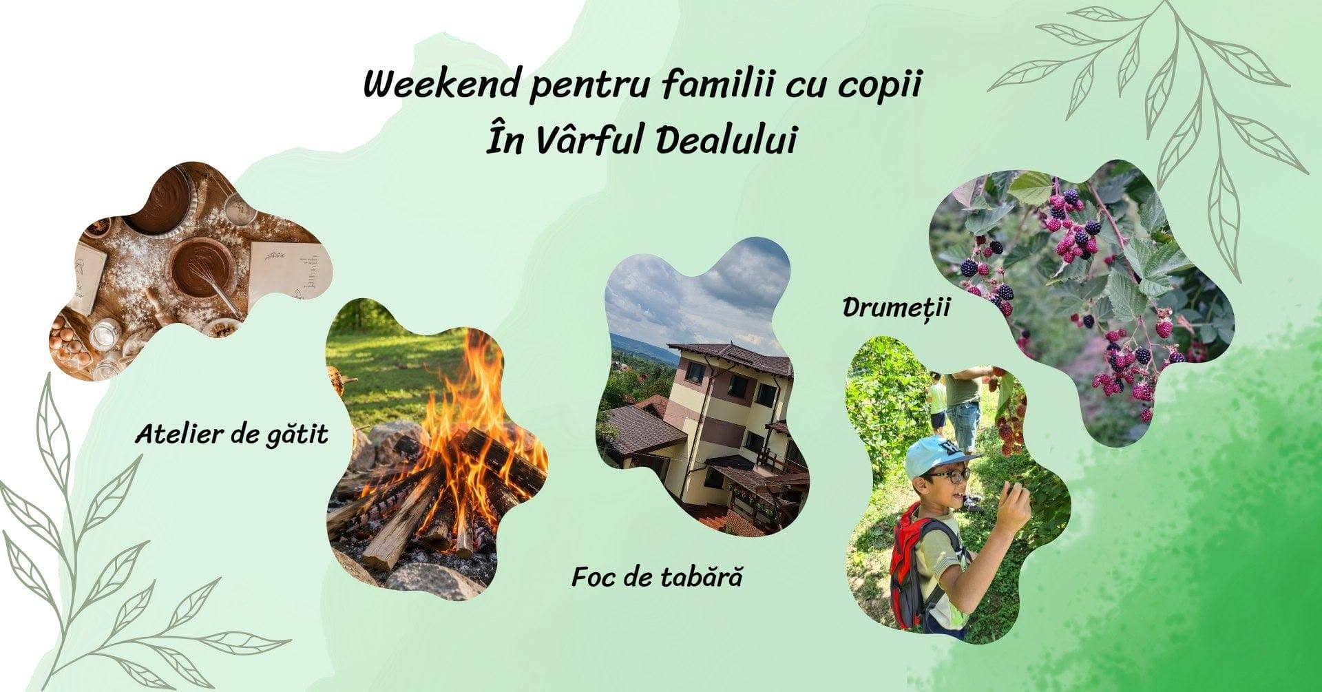Weekend pentru familii cu copii – 7-9 august