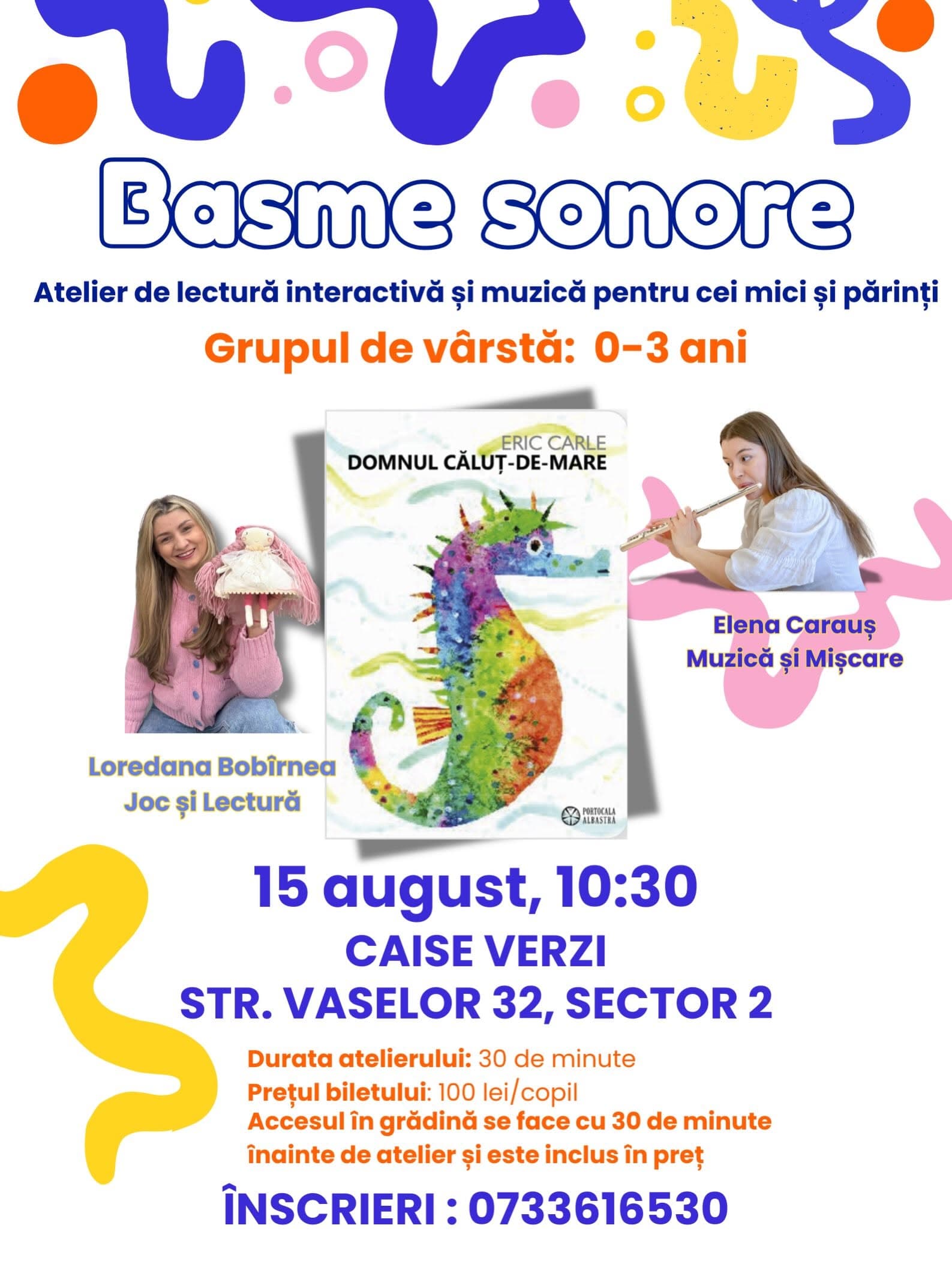 Basme sonore – Domnul Căluț-de-Mare