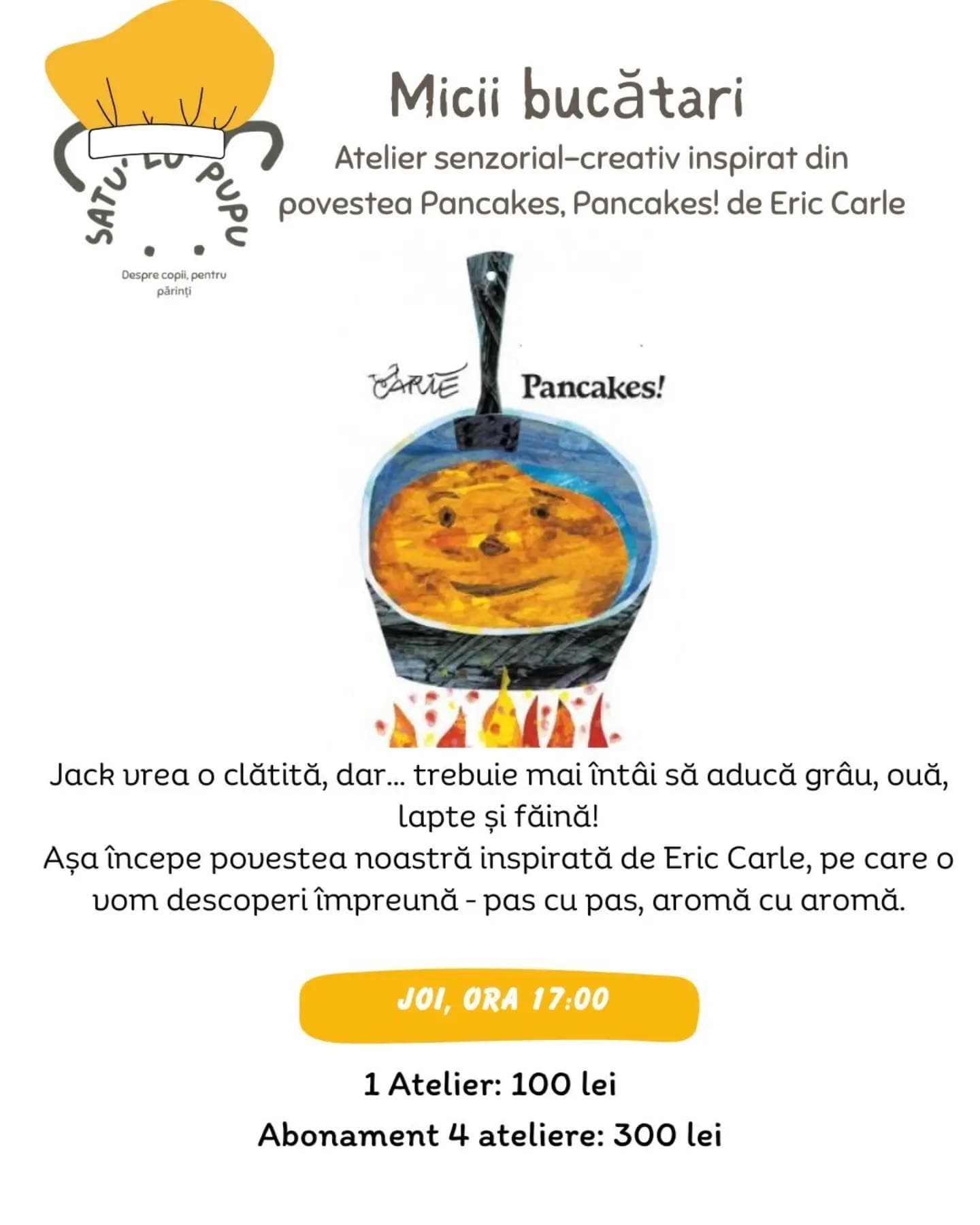 Micii bucătari: Pancakes, Pancakes!