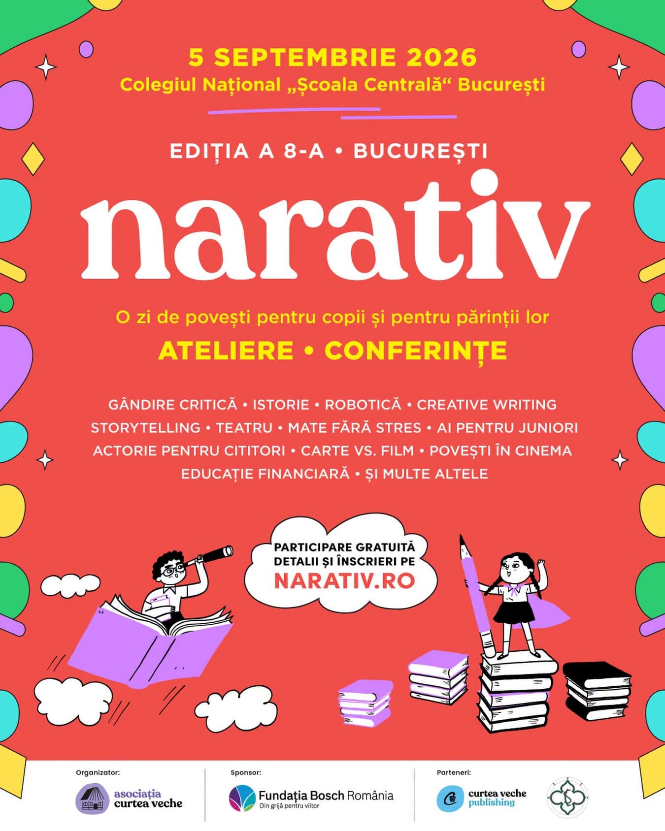 NARATIV – O zi de povești pentru copii și pentru părinții lor
