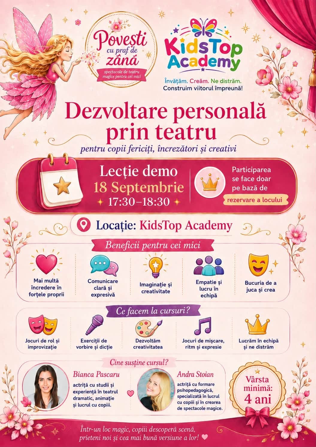 Dezvoltare personală prin teatru