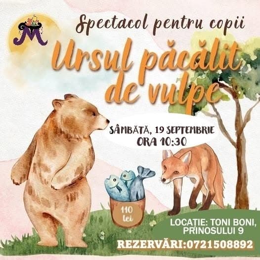 Ursul păcălit de vulpe