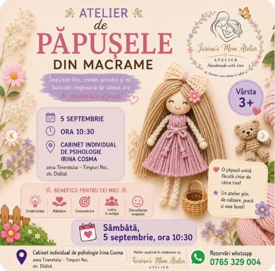 Atelier Păpușele din Macrame