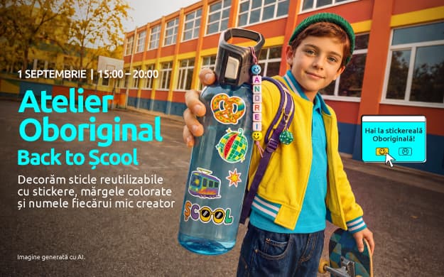 Atelier de creație OBORIGINAL – Back to School