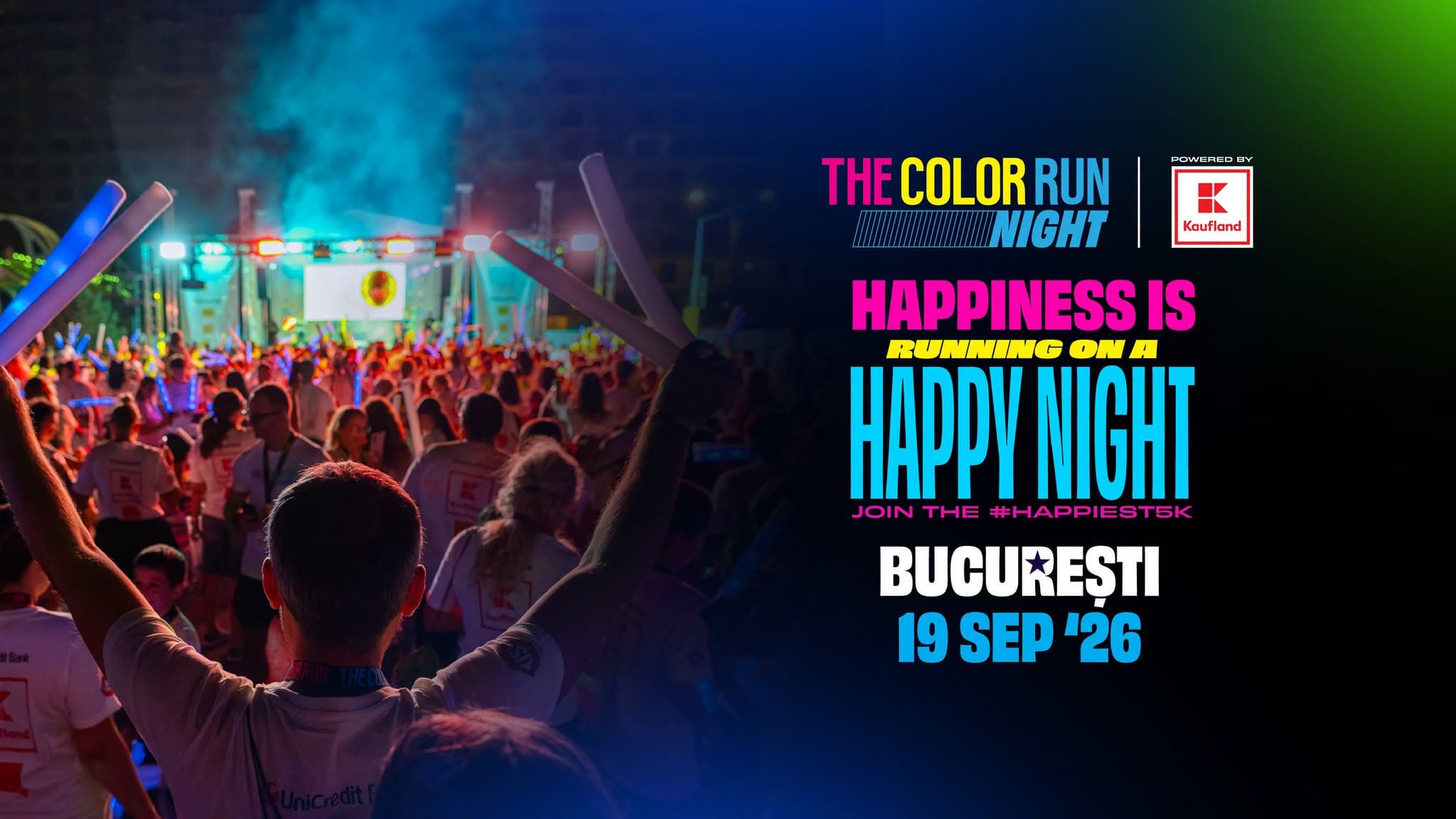 The Color Run Night București