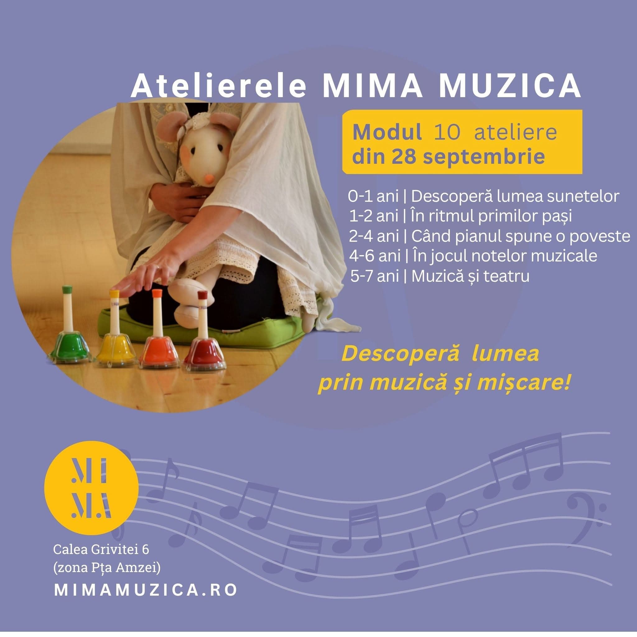 În ritmul primilor pași – 1-2 ani