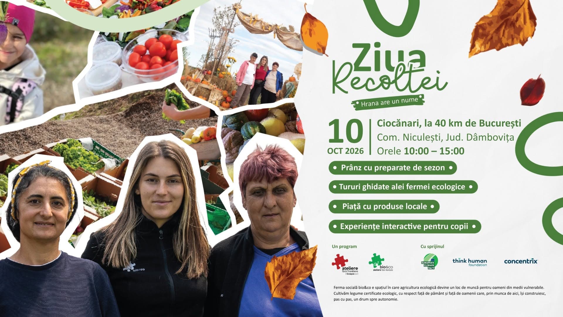 Ziua Recoltei: Hrana are un nume