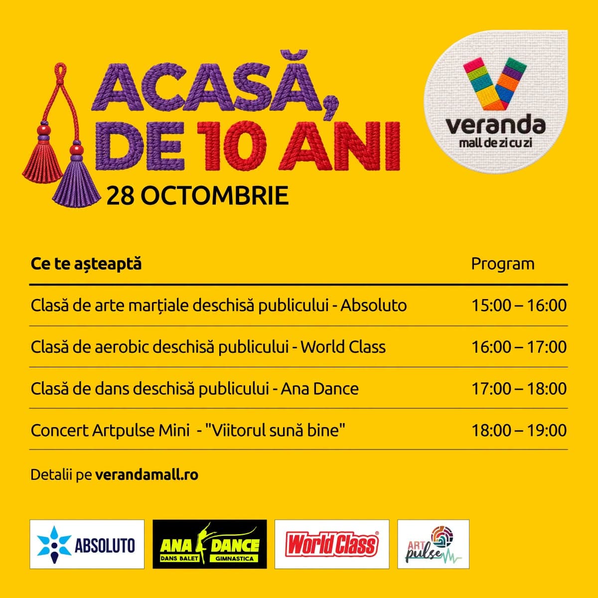 Acasă, de 10 ani