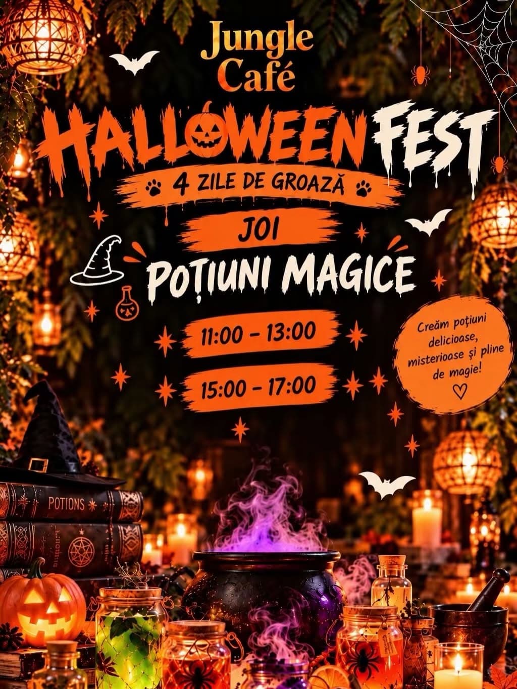Halloween Fest – Poțiuni magice