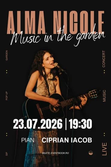 Alma Nicole: Live Concert în grădină