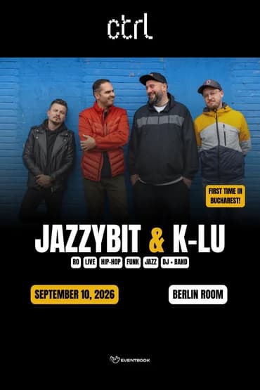 ctrl LIVE: JazzyBIT & K-lu - First time in Bucharest!