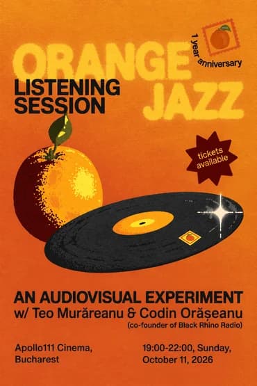ORANGE JAZZ LISTENING SESSION