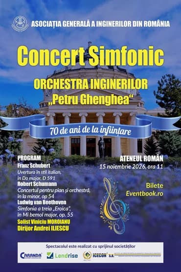 Concert simfonic - Orchestra Inginerilor „Petru Ghenghea”